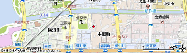 公文式　松江竪町教室周辺の地図