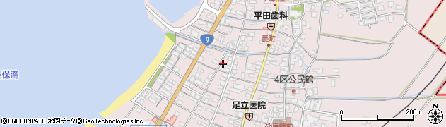 鳥取県米子市淀江町淀江周辺の地図