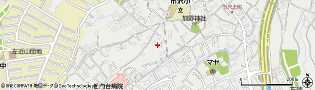 神奈川県横浜市旭区市沢町1086周辺の地図