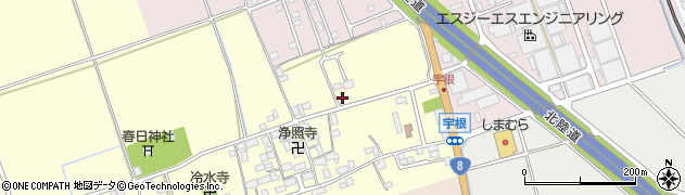 滋賀県長浜市高月町宇根31周辺の地図