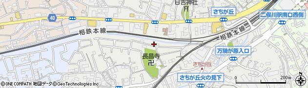 神奈川県横浜市旭区さちが丘54周辺の地図