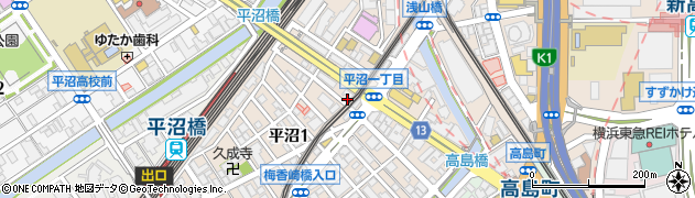 だるま寿司周辺の地図