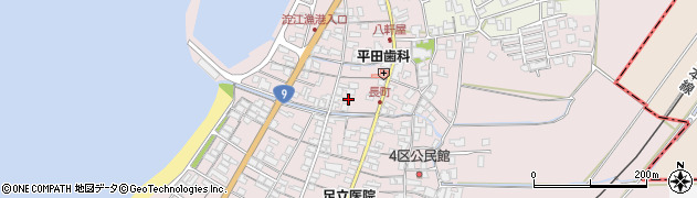 鳥取県米子市淀江町淀江908周辺の地図