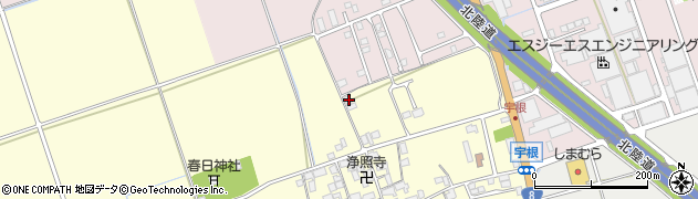 滋賀県長浜市高月町宇根104周辺の地図