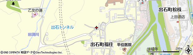 兵庫県豊岡市出石町福住491周辺の地図