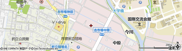 岐阜県岐阜市古市場（高田）周辺の地図