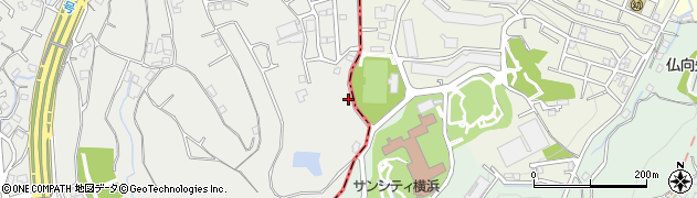 神奈川県横浜市旭区市沢町344周辺の地図