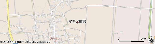 滋賀県高島市マキノ町沢周辺の地図