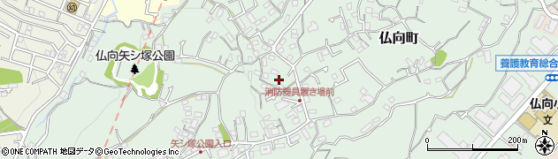 神奈川県横浜市保土ケ谷区仏向町491周辺の地図