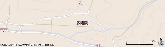 京都府舞鶴市多門院周辺の地図