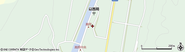 鳥取県東伯郡琴浦町高岡471周辺の地図