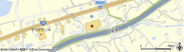 ホームセンターバロー中津川坂本店周辺の地図