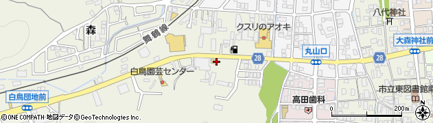 京都府舞鶴市森509-5周辺の地図