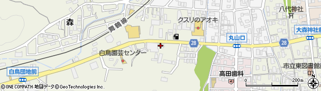 京都府舞鶴市森509周辺の地図