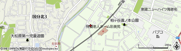 神奈川県海老名市柏ケ谷135周辺の地図