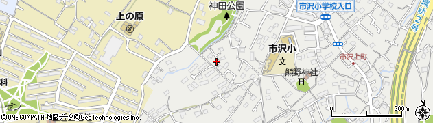神奈川県横浜市旭区市沢町772-2周辺の地図