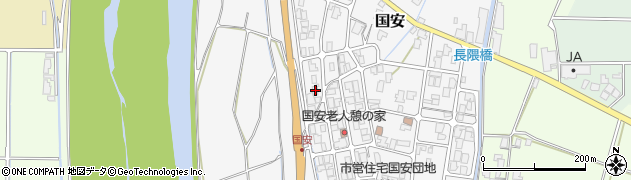 鳥取県鳥取市国安180周辺の地図