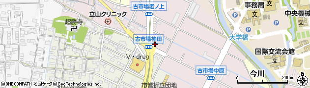 セブンイレブン岐阜古市場神田店周辺の地図