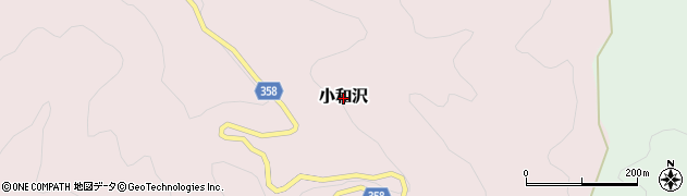 岐阜県御嵩町（可児郡）小和沢周辺の地図