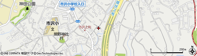 神奈川県横浜市旭区市沢町221周辺の地図