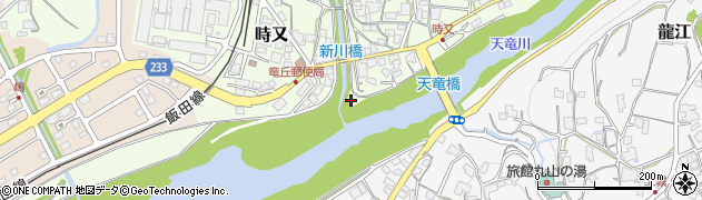長野県飯田市時又554周辺の地図
