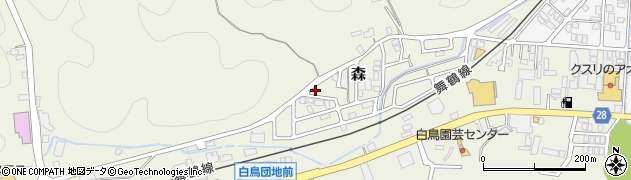 京都府舞鶴市森323周辺の地図