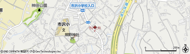 神奈川県横浜市旭区市沢町677周辺の地図