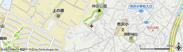 神奈川県横浜市旭区市沢町772-26周辺の地図
