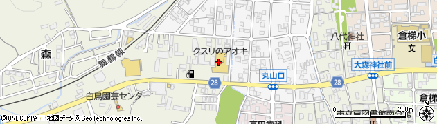 株式会社フクヤ　白鳥店周辺の地図
