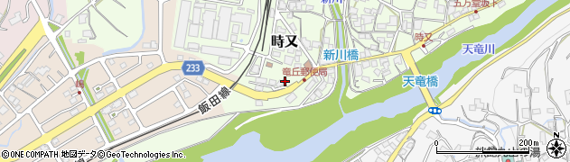 長野県飯田市時又956周辺の地図
