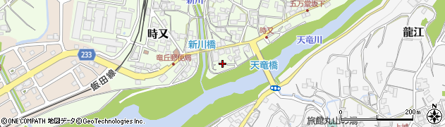長野県飯田市時又553周辺の地図