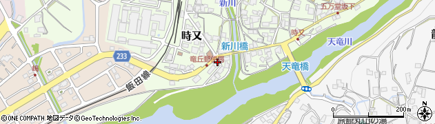 長野県飯田市時又775-1周辺の地図