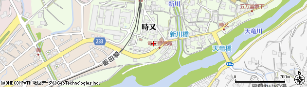 長野県飯田市時又901周辺の地図