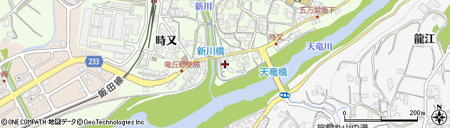 長野県飯田市時又555周辺の地図
