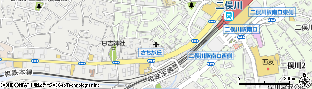 神奈川県横浜市旭区さちが丘1周辺の地図