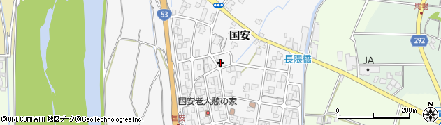 鳥取県鳥取市国安178周辺の地図