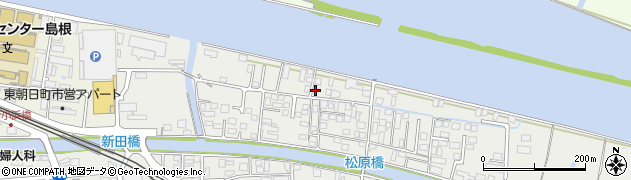 島根県松江市東津田町2325周辺の地図