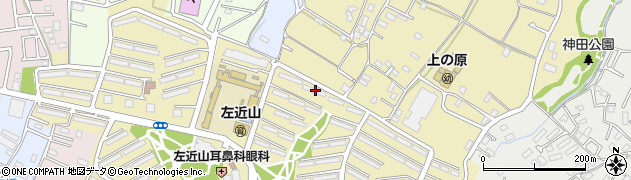 神奈川県横浜市旭区左近山157周辺の地図
