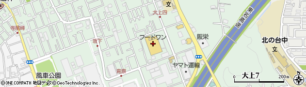 フードワン綾瀬店周辺の地図