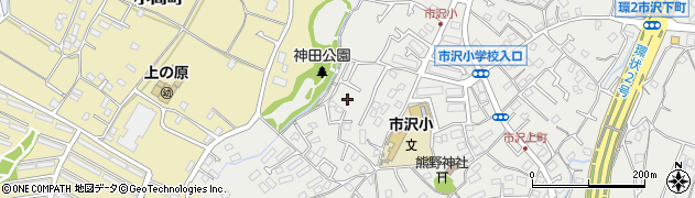 神奈川県横浜市旭区市沢町741周辺の地図
