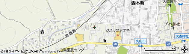 京都府舞鶴市森489-6周辺の地図