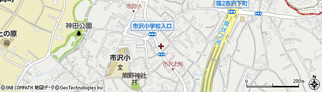 神奈川県横浜市旭区市沢町688周辺の地図