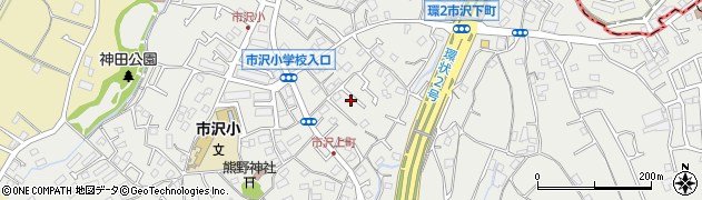 神奈川県横浜市旭区市沢町217-11周辺の地図
