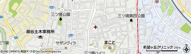 神奈川県横浜市瀬谷区三ツ境57周辺の地図