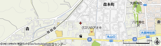 京都府舞鶴市森519周辺の地図