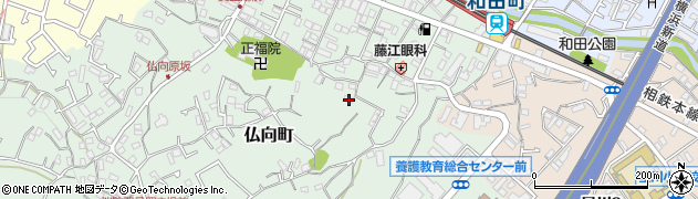 神奈川県横浜市保土ケ谷区仏向町380周辺の地図