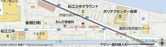 株式会社電力サポート中国　松江営業所周辺の地図