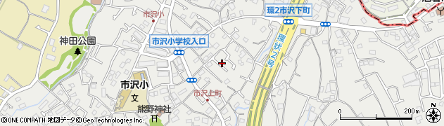 神奈川県横浜市旭区市沢町217-5周辺の地図