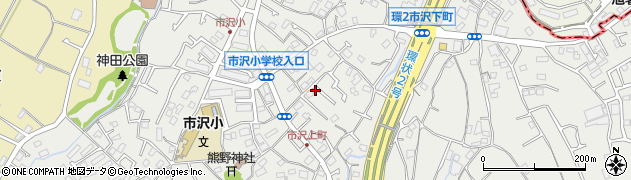 神奈川県横浜市旭区市沢町217-12周辺の地図