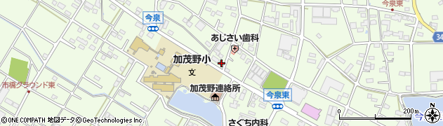 美濃加茂加茂野簡易郵便局周辺の地図